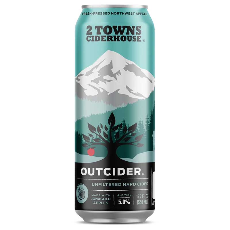 2 Towns Outcider Hard Cider 19.2oz
