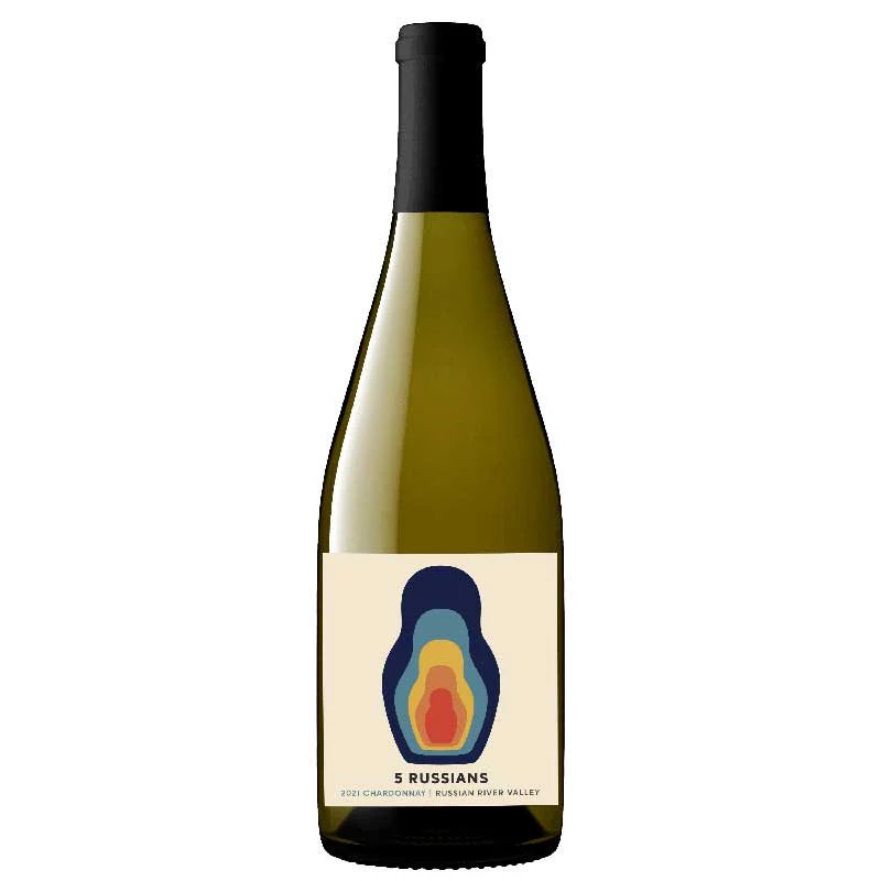 5 Russians Chardonnay 750ml