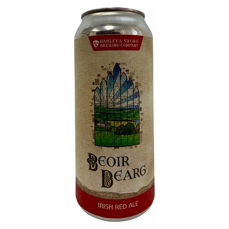 Barley & Sword Beoir Dearg Irish Style Red Ale 4pk 16oz/Cans