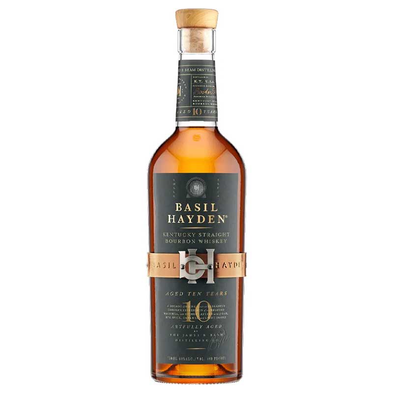 Basil Haydens 10 Year Bourbon Whiskey 750ml