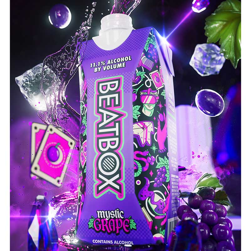 Beatbox Mystic Grape 16.9oz