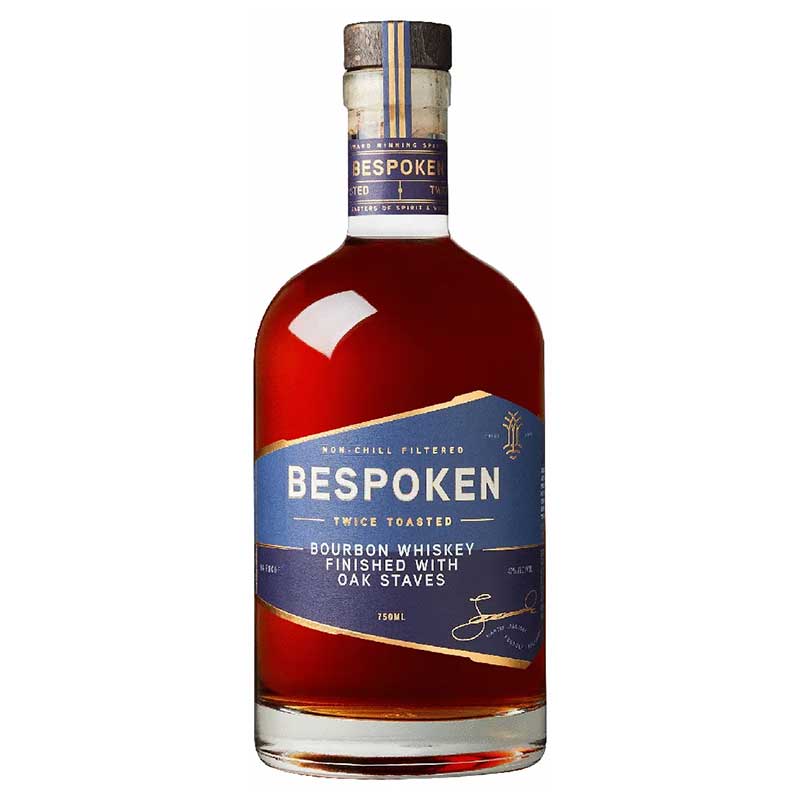 Bespoken Oak Staves Finish Bourbon Whiskey 750ml