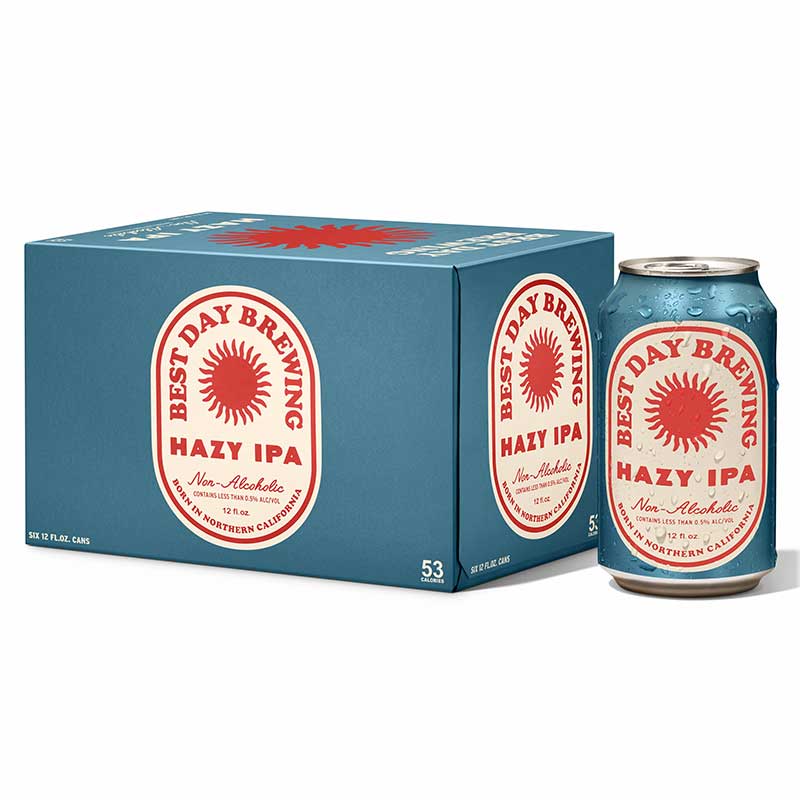 Best Day Hazy IPA Non Alcoholic 6pk 12oz/Cans
