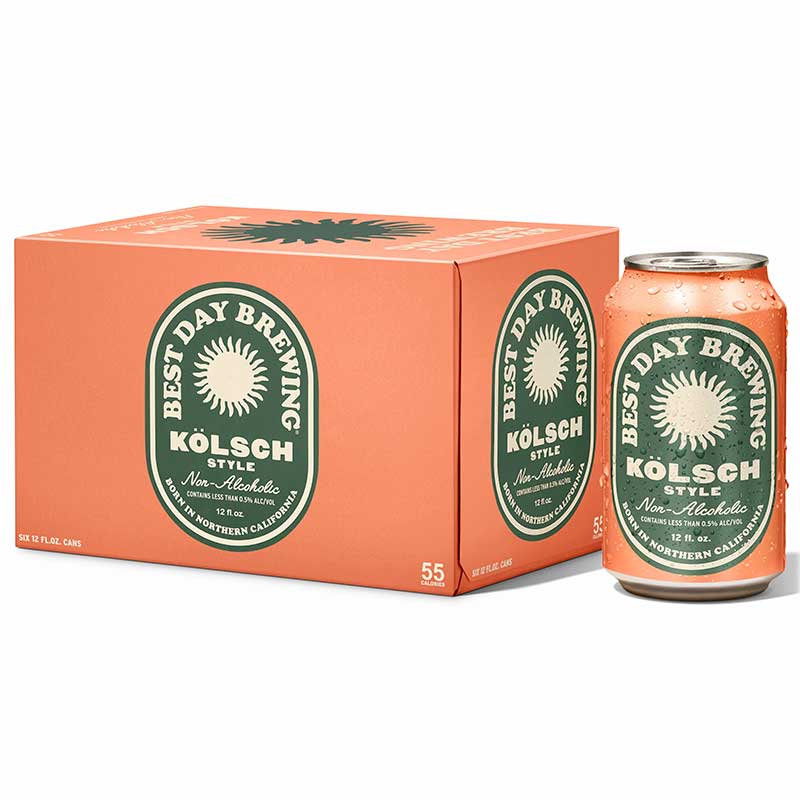 Best Day Kolsch Style Non Alcoholic 6pk 12oz/Cans