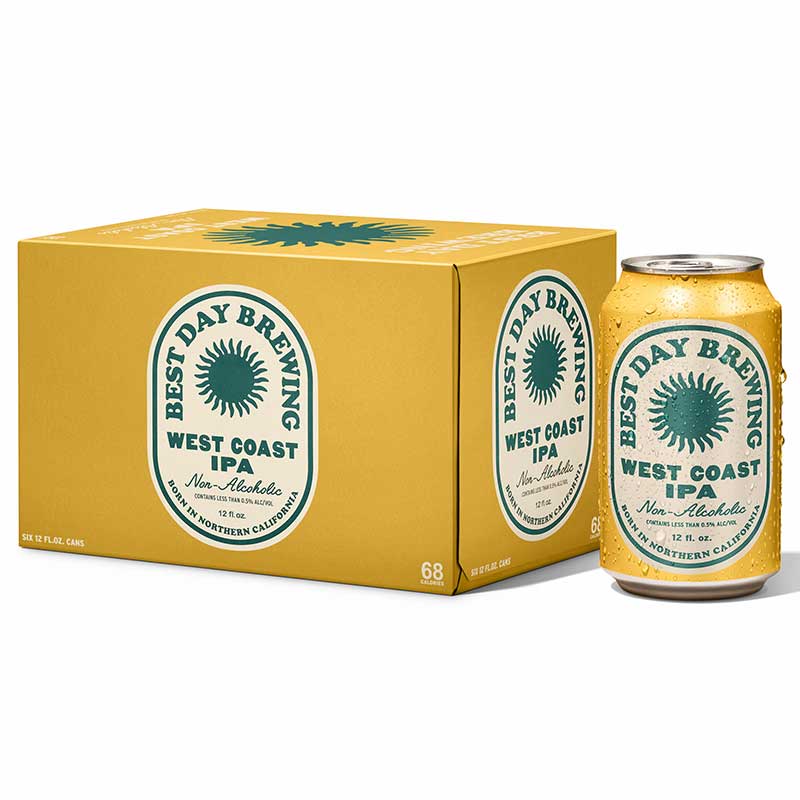 Best Day West Coast IPA Non Alcoholic 6pk 12oz/Cans