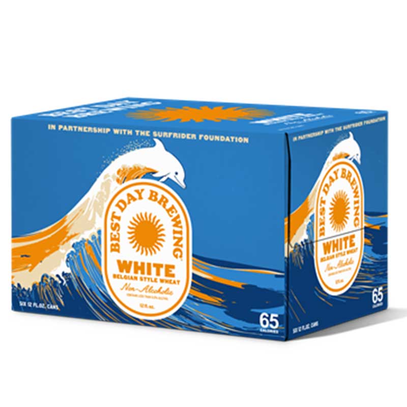 Best Day White Belgian Style Wheat Non Alcoholic 6pk 12oz/Cans