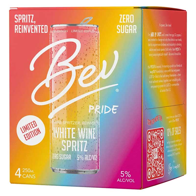 Bev White Wine Spritz Pride Edition 4pk