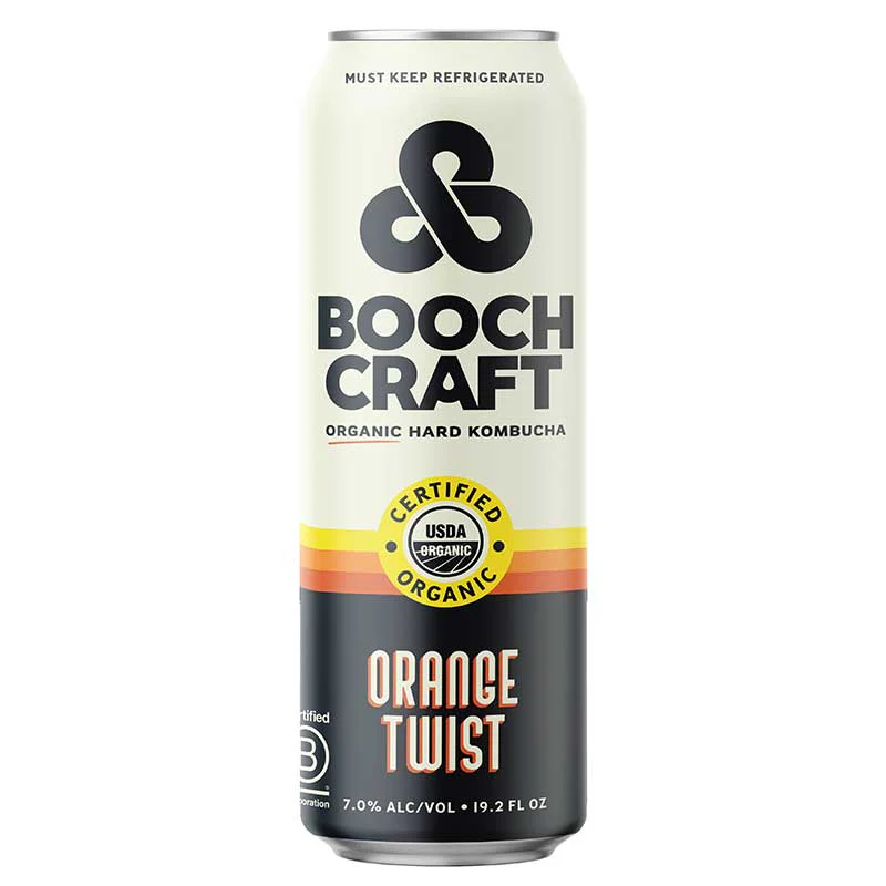 Booch Craft Twist Orange Organic Hard Kombucha 19.2oz