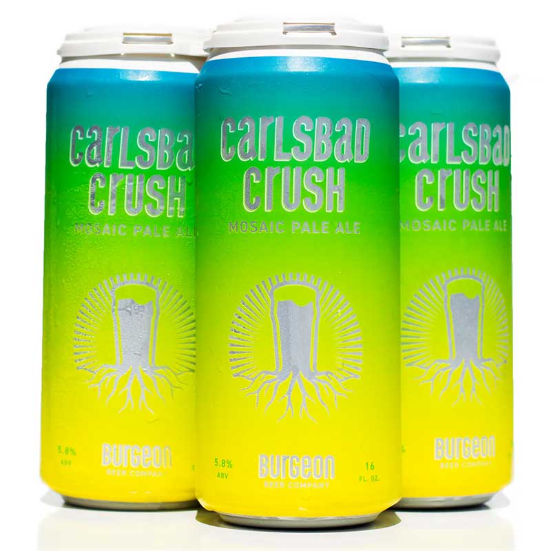 Burgeon Carlsbad Crush Mosaic Pale Ale 4pk 16oz/Cans