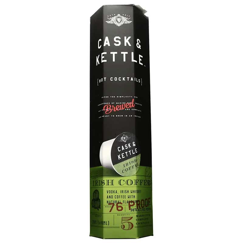 Cask & Kettle Irish Coffee 5/40ml