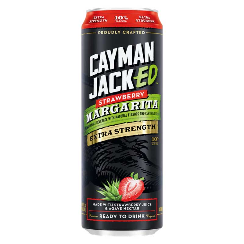 Cayman Jacked Strawberry Margarita Extra Strength 19.2oz
