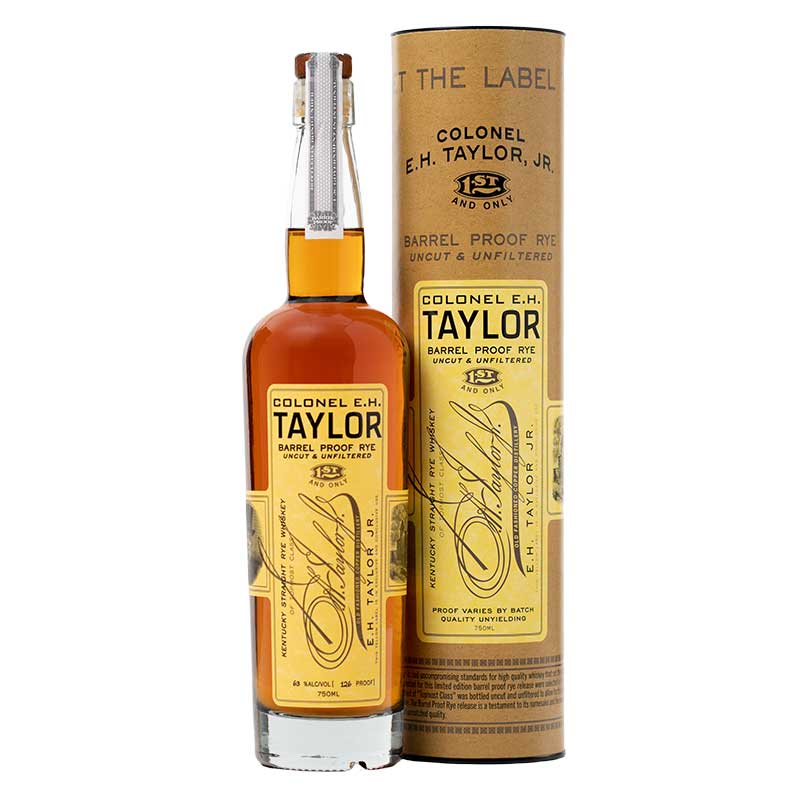 Colonel E.H Taylor Barrel Proof Rye Whiskey 750ml
