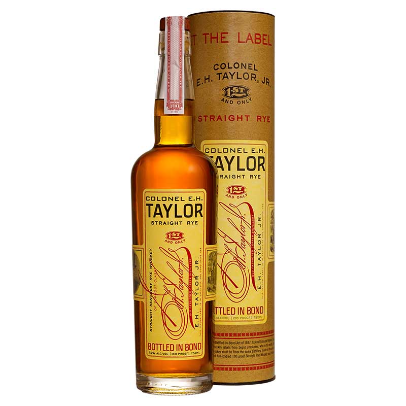 Colonel E.H Taylor Straight Rye Whiskey 750ml