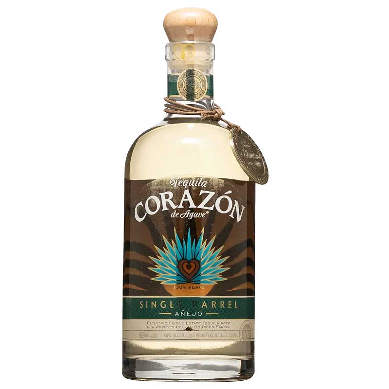 Corazon Single Barrel Blanton's Barrel Anejo Tequila 750ml