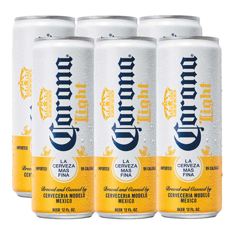 Corona Light 6pk 12oz/Cans
