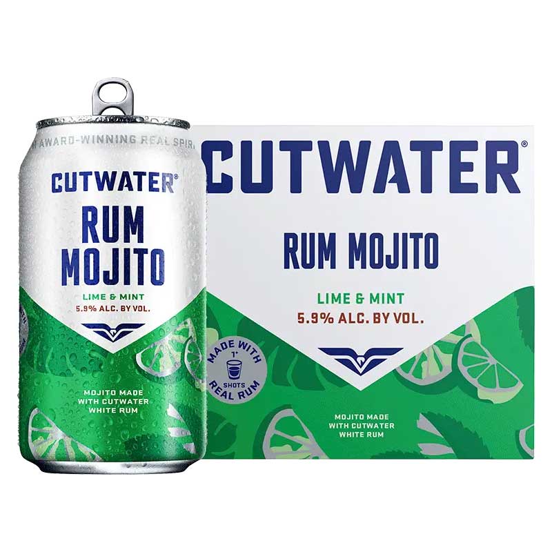 Cutwater Rum Mojito 4pk 12oz/Cans
