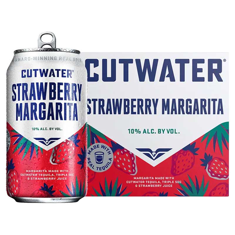 Cutwater Strawberry Margarita 4pk 12oz/Cans