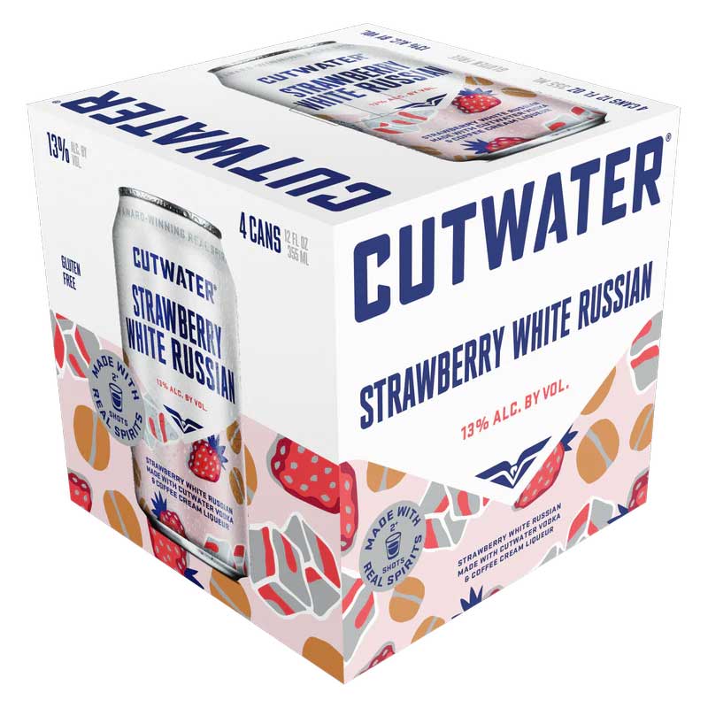 Cutwater Strawberry White Russian 4pk 12oz/Cans