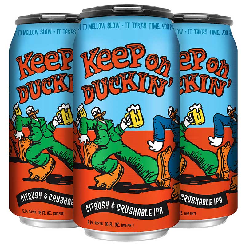Duck Foot Keep On Duckin Citrusy & Crushable IPA 4pk 16oz/Cans