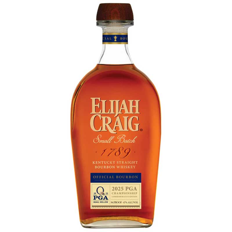 Elijah Craig PGA 2025 Championship Whiskey 750ml