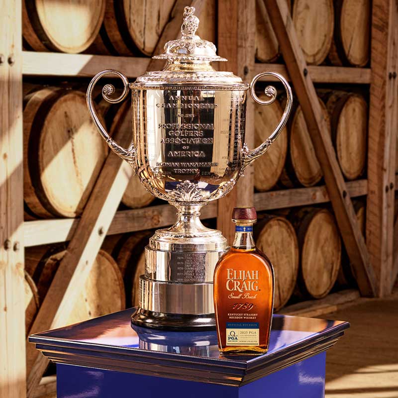 Elijah Craig PGA 2025 Championship Whiskey 750ml - Image 2