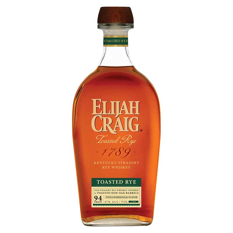 Elijah Craig Toasted Rye Whiskey 750ml