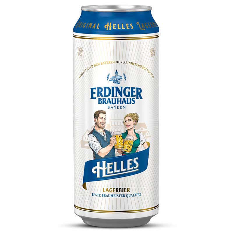 Erdinger Brauhaus Lager 4pk 16.9oz/Cans