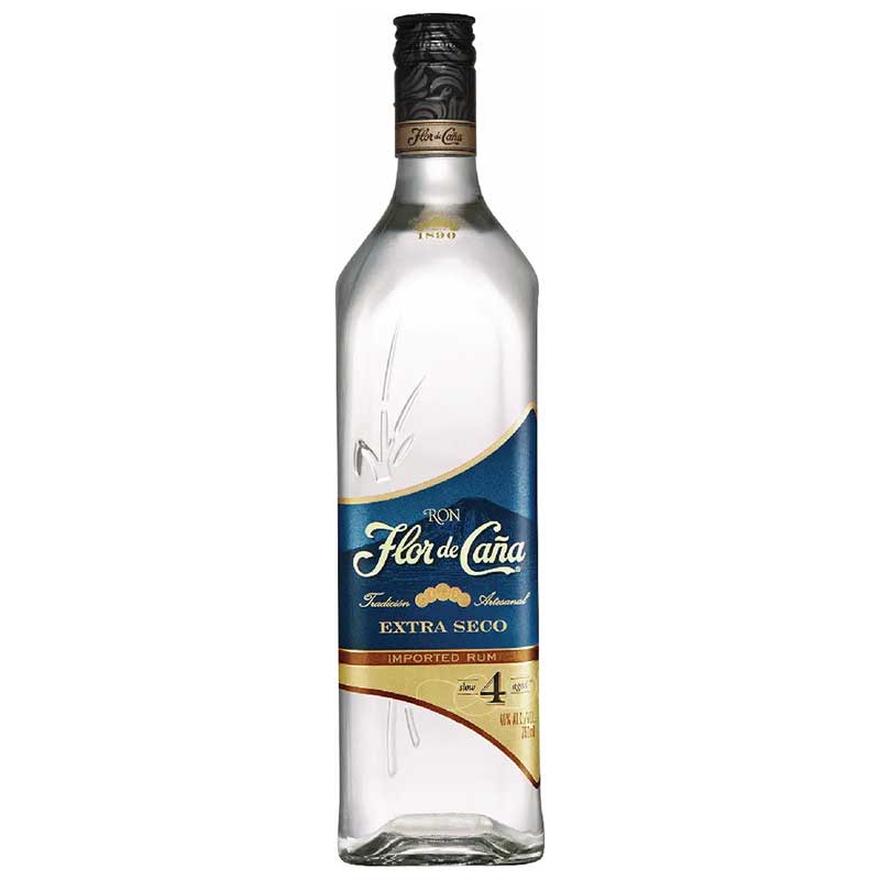 Flor de Cana 4 Year Extra Seco Rum 750ml