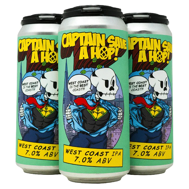 Full Circle Captain Save A Hop West Coast IPA 4pk 16oz/Cans