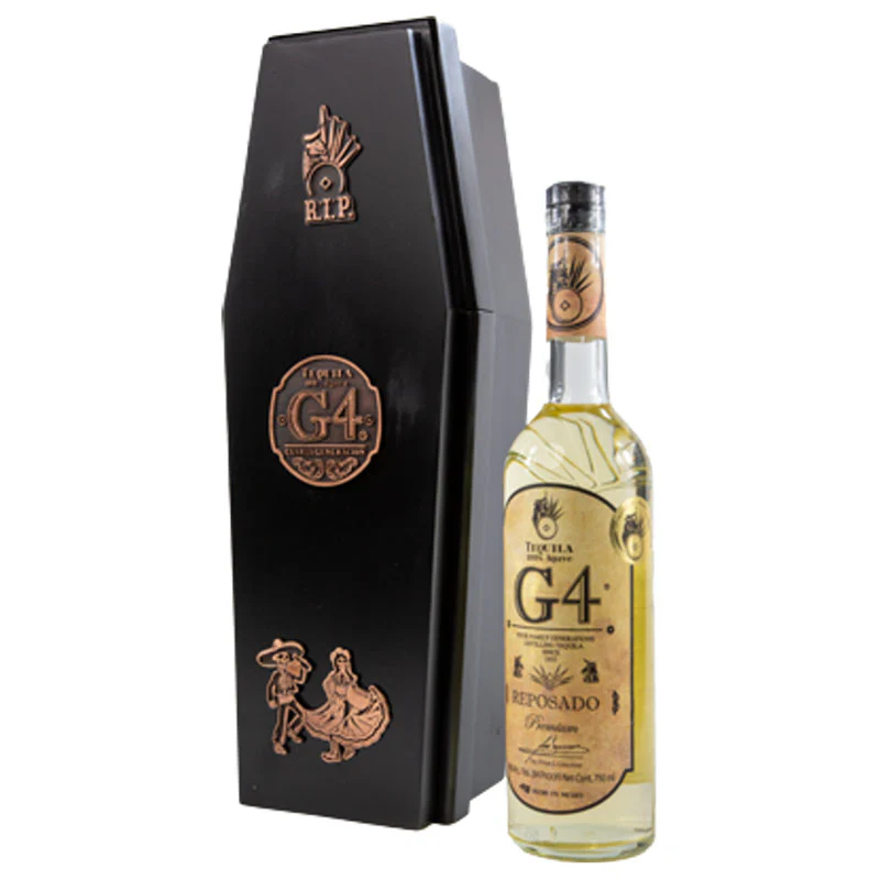 G4 De Madera Dia De Muertos 2024 Reposado Tequila 750ml