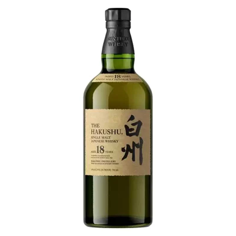 Hakushu 18 Year Japanese Whiskey 750ml