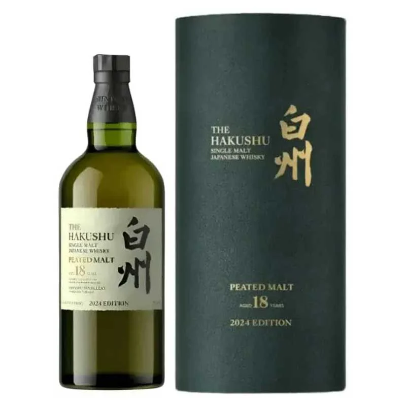 Hakushu 18 Year Peated 2024 Edition Japanese Whiskey 750ml