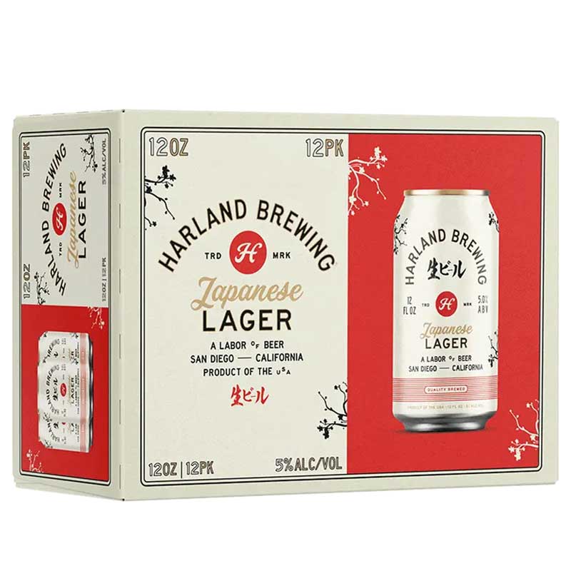 Harland Japanese Lager 12pk 12oz/Cans