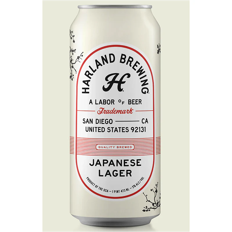 Harland Japanese Lager 12pk 12oz/Cans - Image 2