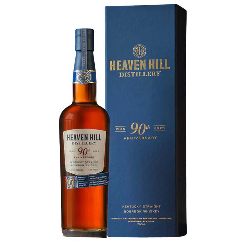 Heaven Hill 90th Anniversary Bourbon Whiskey 750ml