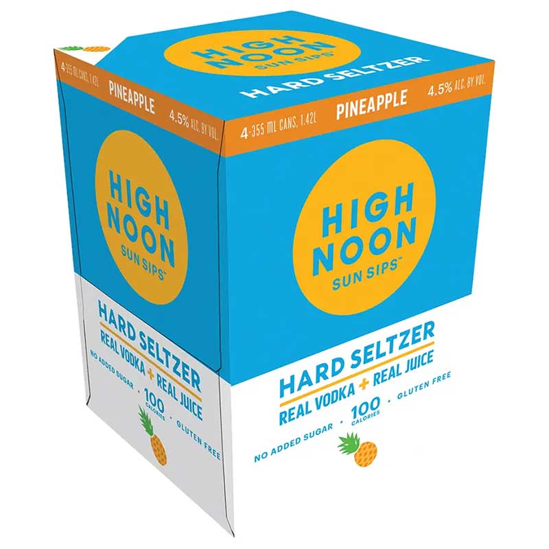 High Noon Pineapple 4pk