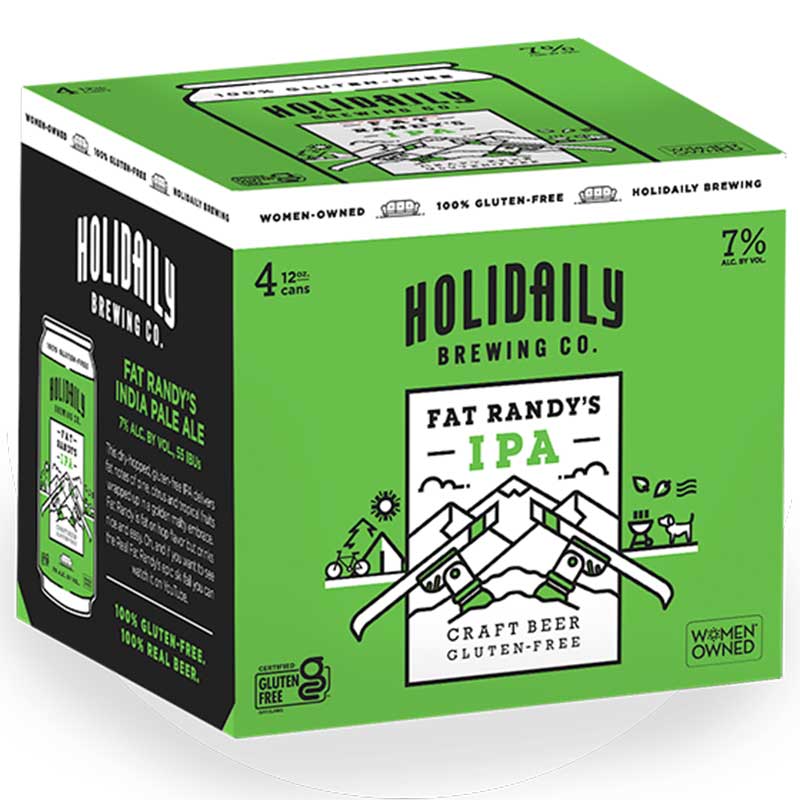 Holidaily Fat Randys IPA Gluten Free 4pk 12oz/Cans