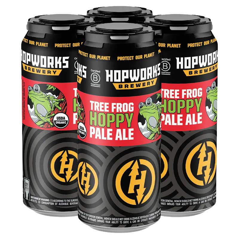 Hopworks Tree Frog Hoppy Pale Ale 4pk 16oz/Cans