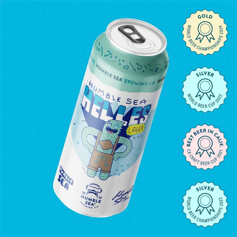 Humble Sea Helles Lager 4pk 16oz/Cans