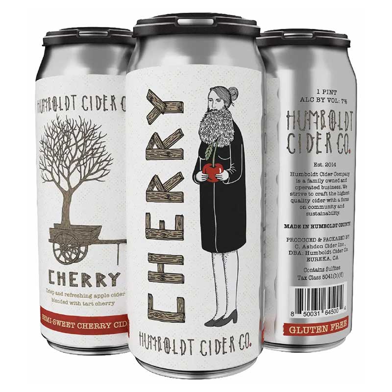Humboldt Cherry Cider 4pk 16oz/Cans