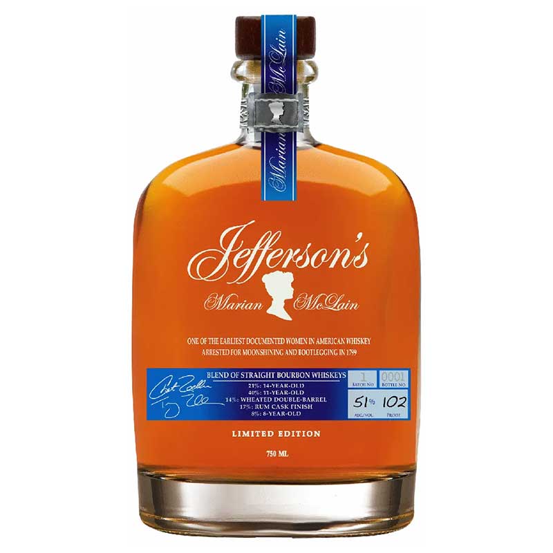 Jeffersons Marian Mclain Whiskey 750ml