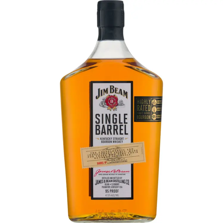 Jim Beam Single Barrel Whiskey 750ml