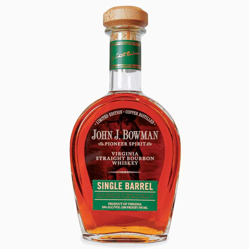 John J. Bowman Single Barrel Bourbon Whiskey 750ml
