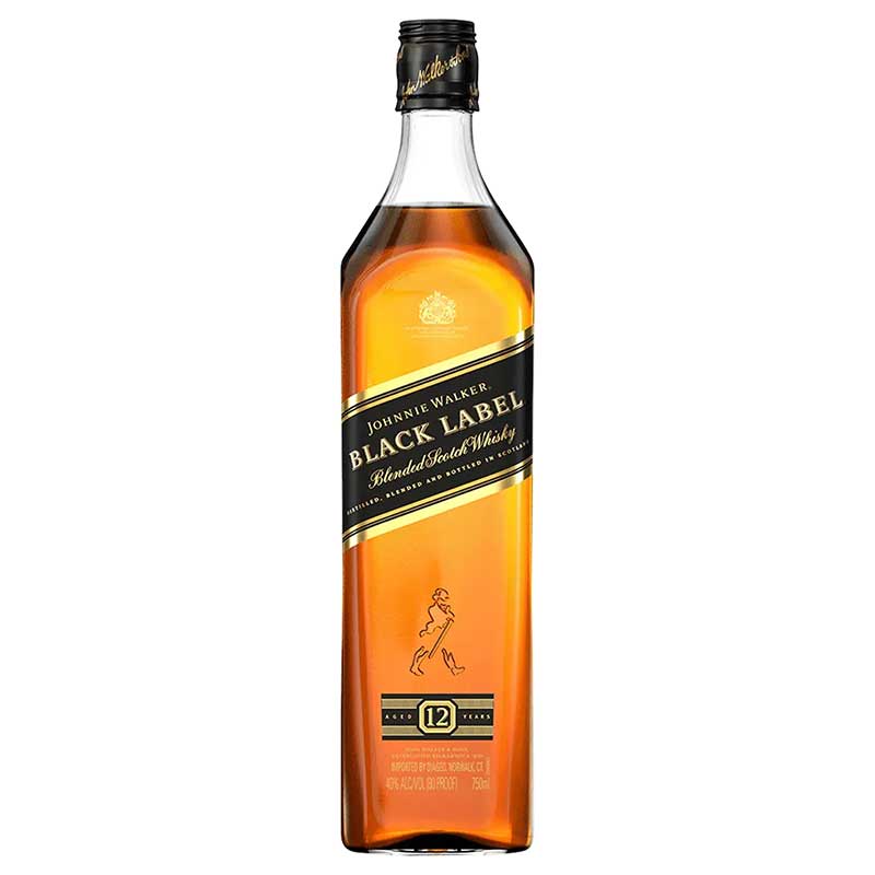 Johnnie Walker Black Label Scotch Whisky 750ml