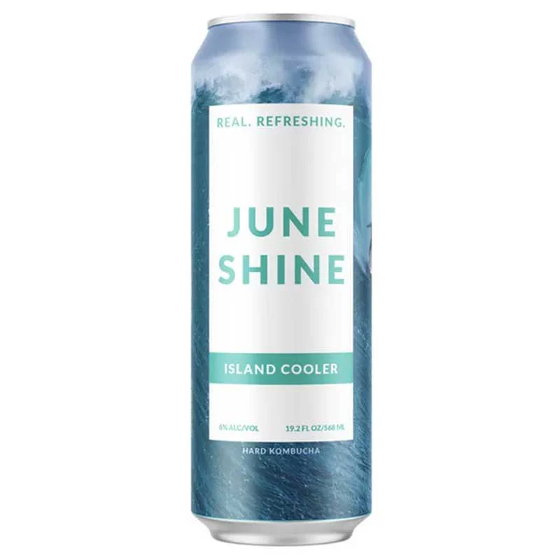 June Shine Island Cooler Hard Kombucha 19.2oz