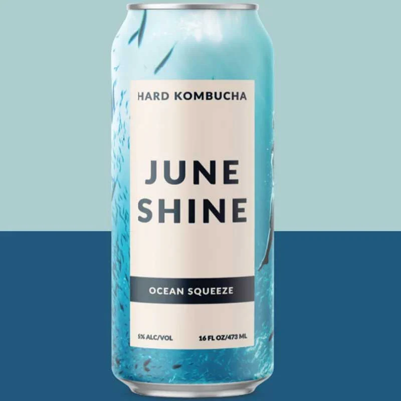 June Shine Ocean Squeeze Hard Kombucha 19.2oz