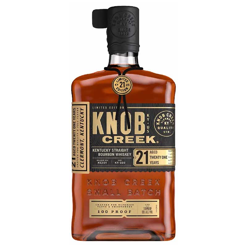 Knob Creek 21 Year Bourbon Whiskey 750ml