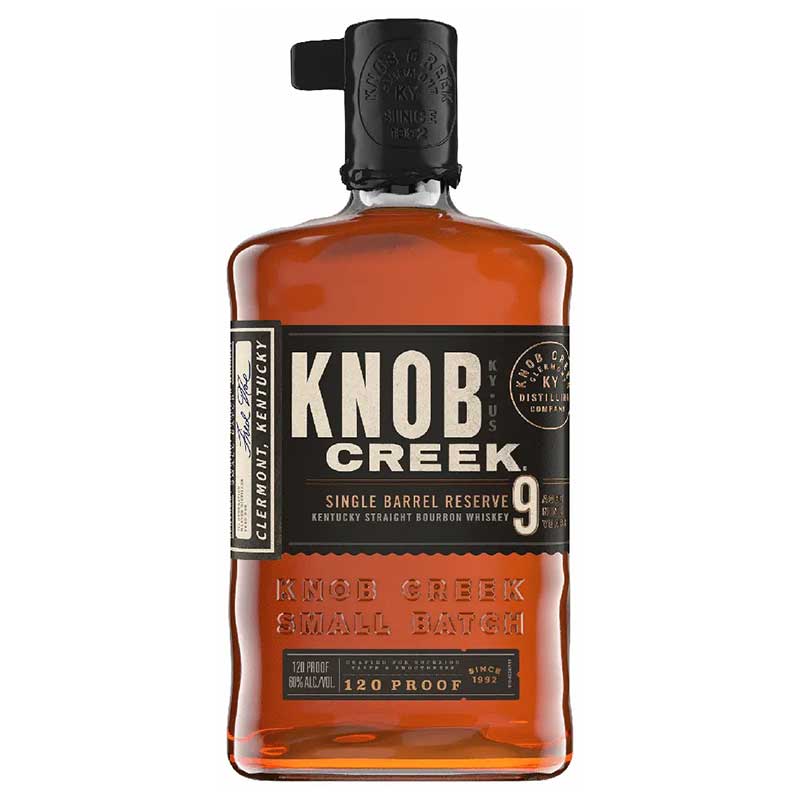 Knob Creek 9 Year Single Barrel Reserve Bourbon Whiskey 750ml