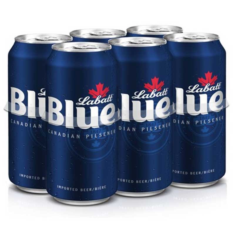 Labatt Blue Canadian Pilsener 6pk 12oz/Cans