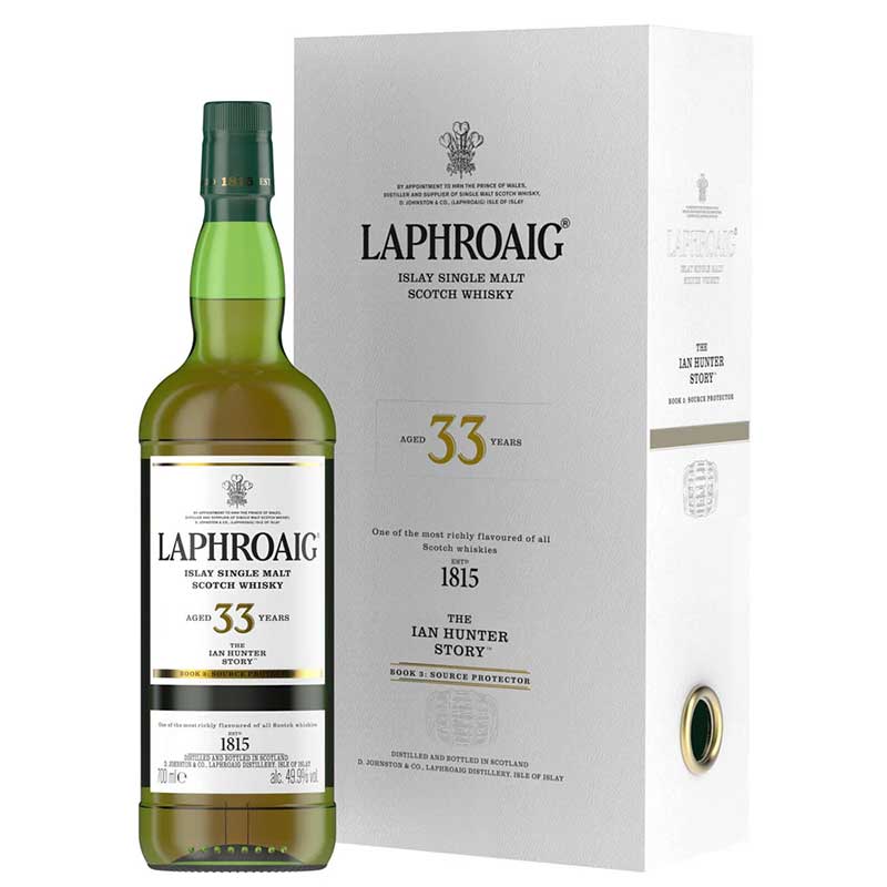Laphroaig 33 Year The Ian Hunter Story Book 3 Scotch Whisky 750ml